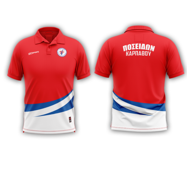 ΚΟΚΚΙΝΗ ΨΗΦΙΑΚΗ ΜΠΛΟΥΖΑ POLO